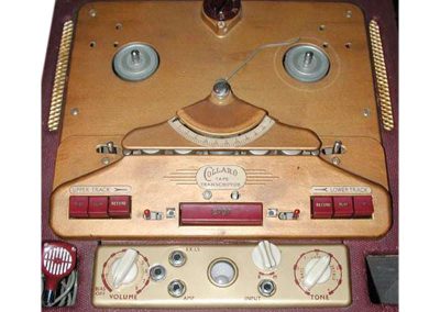 1960 Collaro Tape Transcriptor Mark IV-Philips SK 45-Orion AR-602 zenegép - 1957 Collaro Mk IV tape deck 4